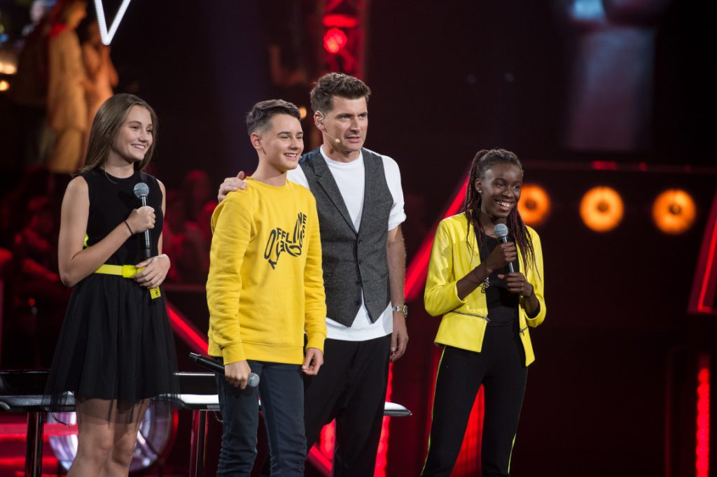 The Voice Kids 2 - Bitwa - Pola Deptuła, Michał Szczurek, Nandi Lewandowska