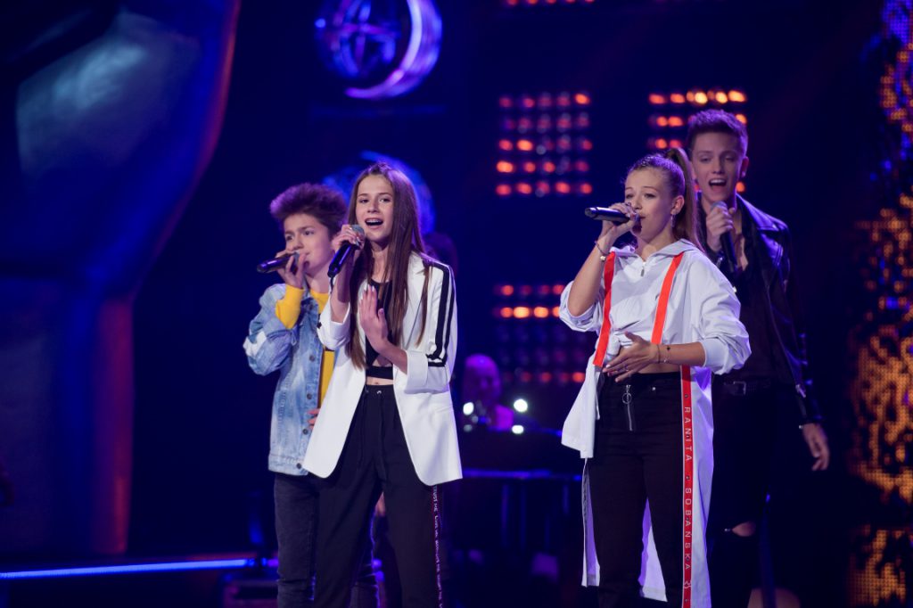 The Voice Kids 2 - Roksana Węgiel, Zuza Jabłońska, Antek Scardina, 4Dreamers