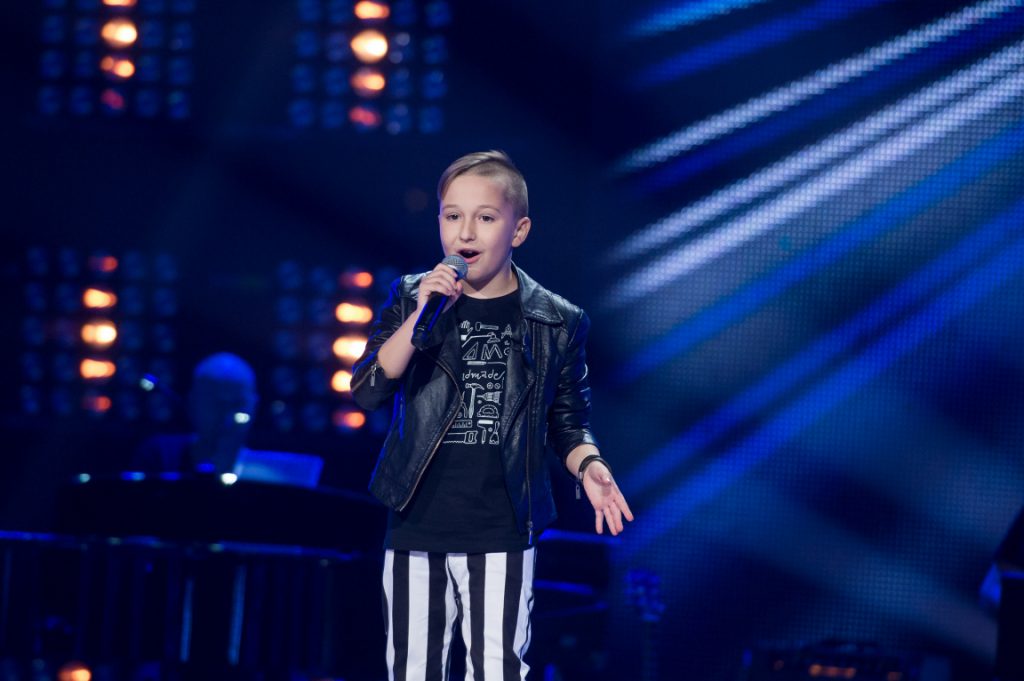 The Voice Kids 2 - Sebastian Walento (fot. TVP)