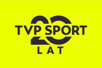 Jubileuszowe logo 20 lat TVP Sport