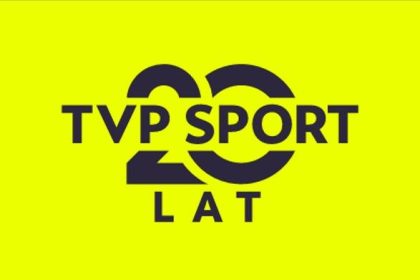 Jubileuszowe logo 20 lat TVP Sport