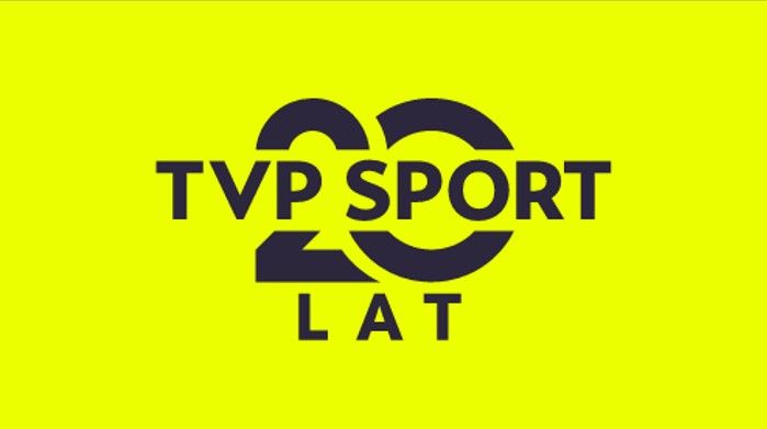 Jubileuszowe logo 20 lat TVP Sport