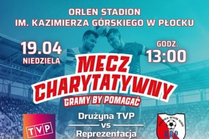 Mecz TVP kontra artyści w Płocku