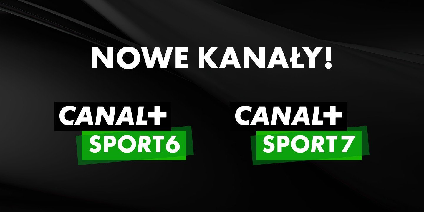 Logotypy nowych kanałów CANAL+ SPORT 6 i CANAL+ SPORT 7