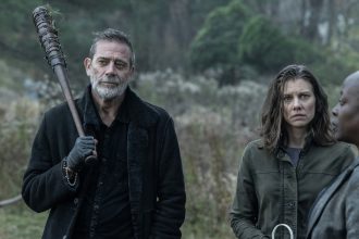 Negan i Maggie w trzecim sezonie The Walking Dead Dead City