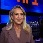 Ewa Wachowicz w studiu programu „Halo tu Polsat”