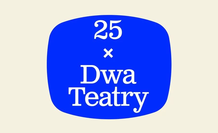 Logo albumu 25 x Dwa Teatry