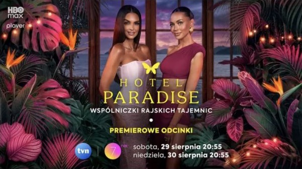 Klaudia El Dursi i Edyta Zając – prowadzące 13. edycję „Hotelu Paradise”