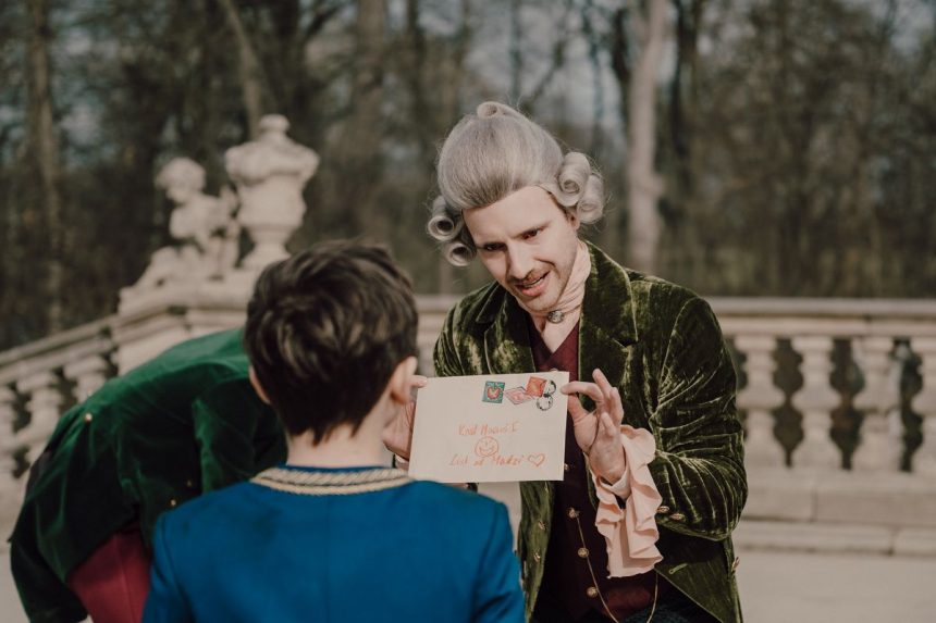 Maciej Musiał w spektaklu Król Maciuś Pierwszy