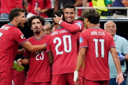 Piłkarze Portugalii podczas mundialu