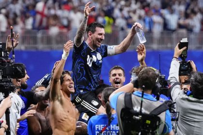 Lionel Messi po awansie Argentyny do finału mundialu