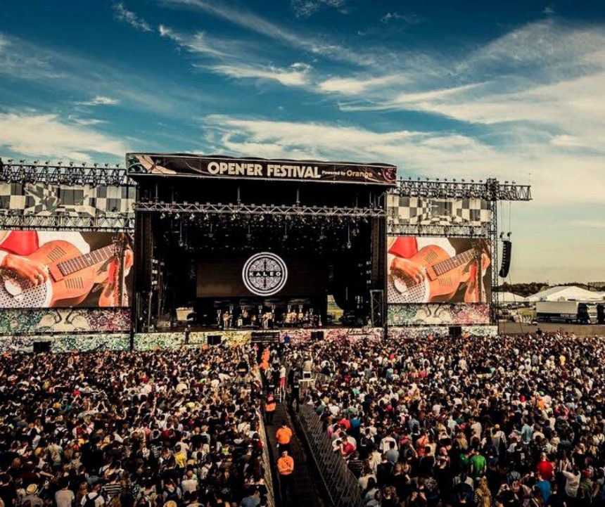 Główna scena Open’er Festivalu