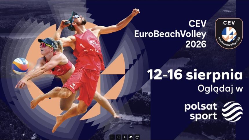 Mistrzostwa Europy w siatkówce plażowej. 42 mecze na żywo w Polsacie Sport