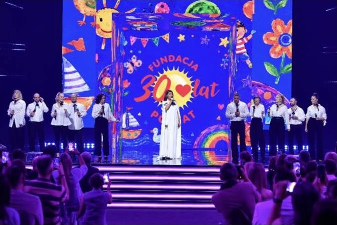 Edyta Górniak i Sound’n’Grace uczcili 30-lecie Fundacji Polsat