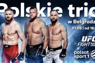 UFC po raz pierwszy w Belgradzie. Trzech Polaków na gali w Polsacie Sport