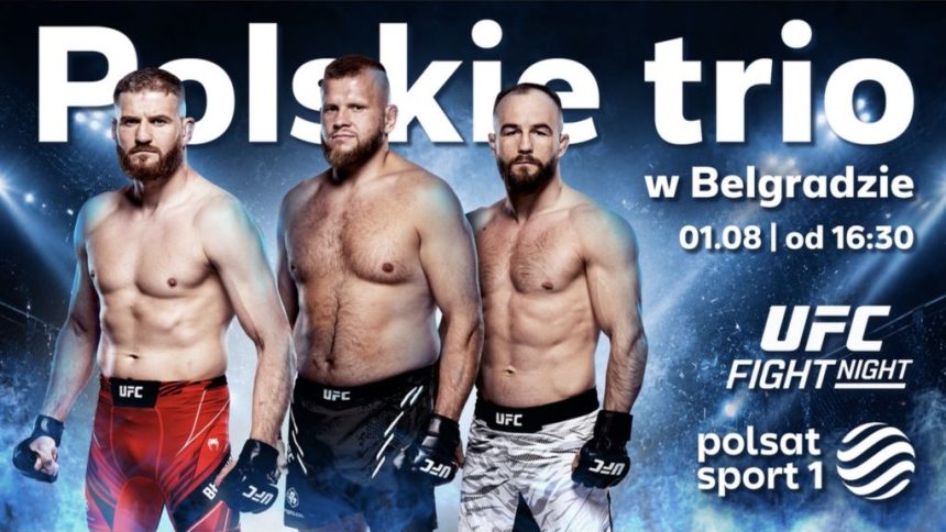 UFC po raz pierwszy w Belgradzie. Trzech Polaków na gali w Polsacie Sport