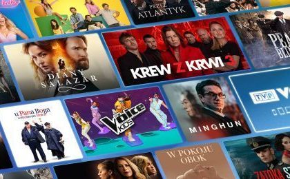 Kolaż produkcji dostępnych w TVP VOD